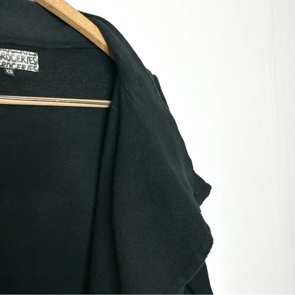 Groceries Urban Outfitters Organic Cotton Asymmetrical Avant Garde Jacket XS - Picture 8 of 10